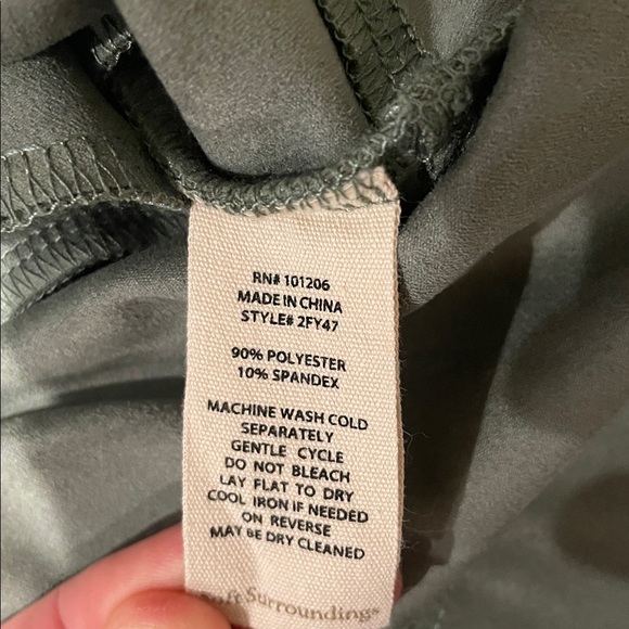 Soft Surroundings Women’s Dark Green Dress - Picture 5 of 6